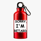 Металлическая бутылка 400 мл UV-DTF