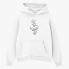 Толстовка худи оверсайз