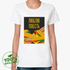 Женская футболка органик