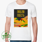 Мужская футболка органик