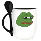 Кружка с ложкой