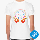 Женская спортивная футболка