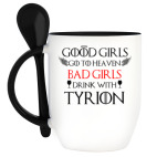 Кружка с ложкой