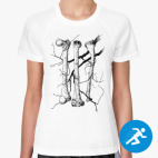 Женская спортивная футболка