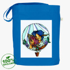 Пара с розово-голубыми волосам