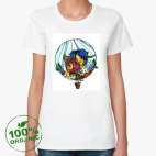 Женская футболка органик