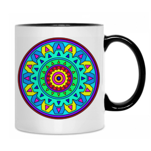 Кружка с принтом Яркие впечатления