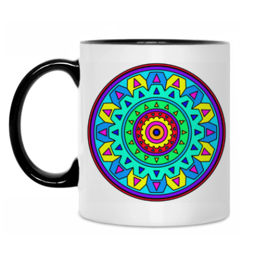 Кружка с принтом Яркие впечатления