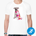 Мужская спортивная футболка