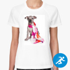 Женская спортивная футболка