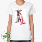 Женская футболка органик