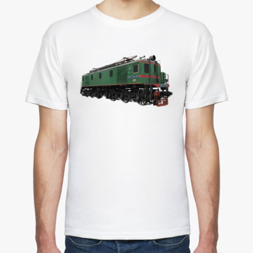 Футболка с принтом Электровоз ВЛ22м-1430, TSMTeam