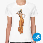 Женская спортивная футболка