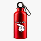 Металлическая бутылка 400 мл UV-DTF