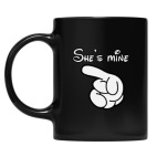 Кружка цветная UV-DTF