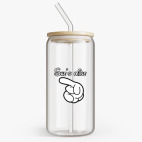 Банка с бамбуковой крышкой