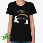 Женская футболка органик