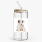 Банка с бамбуковой крышкой