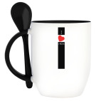 Кружка с ложкой