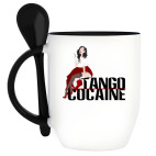 Кружка с ложкой