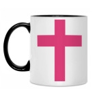 Кружка двухцветная