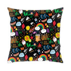 Подушка 35x35 см Psychodelic