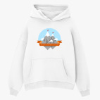 Толстовка худи оверсайз