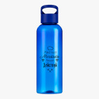 Прозрачная спортивная бутылка