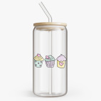 Банка с бамбуковой крышкой