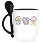 Кружка с ложкой