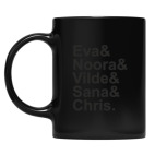 Кружка цветная UV-DTF