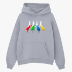 Толстовка худи оверсайз