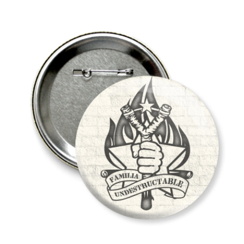 Значок 58мм с принтом Gogol Bordello