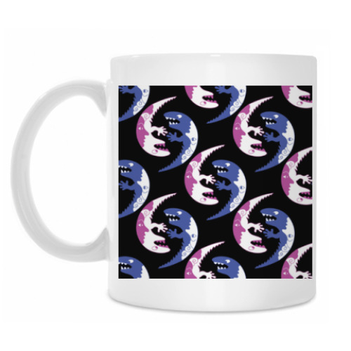 Кружка с принтом Страшные картинки