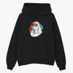 Толстовка худи оверсайз