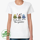 Женская футболка органик