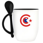 Кружка с ложкой