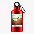 Металлическая бутылка 400 мл UV-DTF