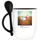 Кружка с ложкой