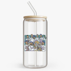 Банка с бамбуковой крышкой