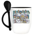 Кружка с ложкой