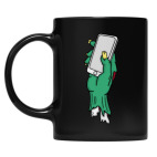 Кружка цветная UV-DTF