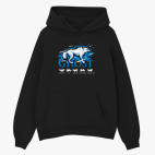 Толстовка худи оверсайз