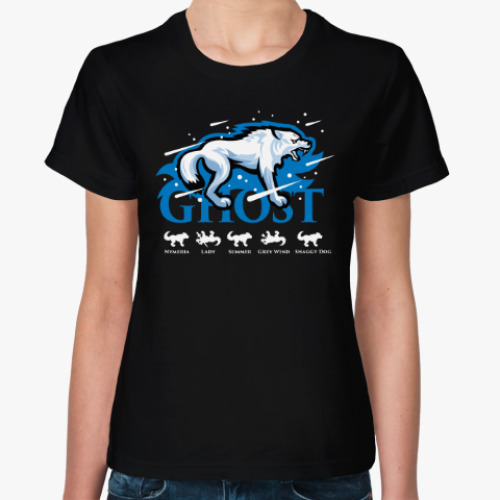 Женская футболка с принтом Игра престолов