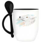 Кружка с ложкой