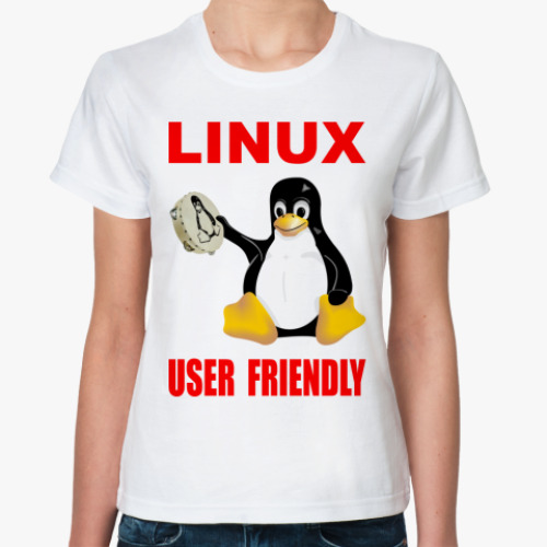 Классическая футболка User friendly