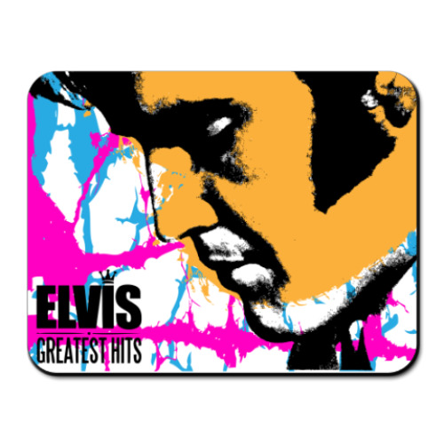 Коврик для мыши с принтом Elvis