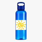 Прозрачная спортивная бутылка