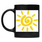 Кружка цветная UV-DTF