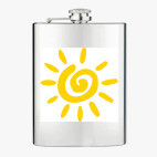 Фляжка стальная